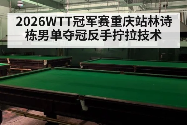 2026WTT冠军赛重庆站林诗栋男单夺冠反手拧拉技术